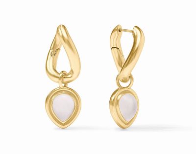 Dolce Hoop &amp; Charm Earrings