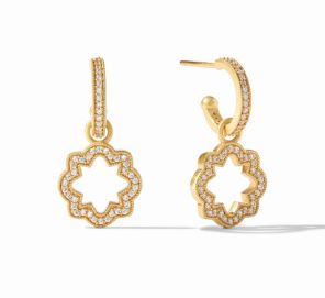 Odette Hoop &amp; Charm Earring