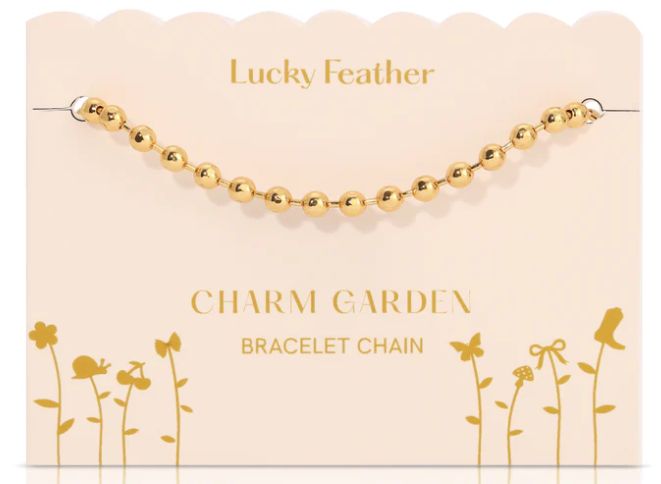 Gold Charm Garden Bracelet