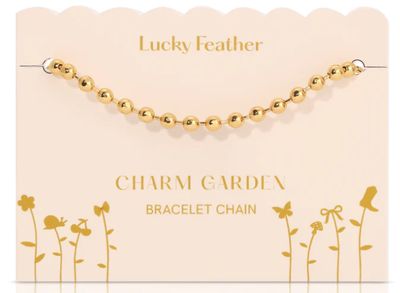 Gold Charm Garden Bracelet