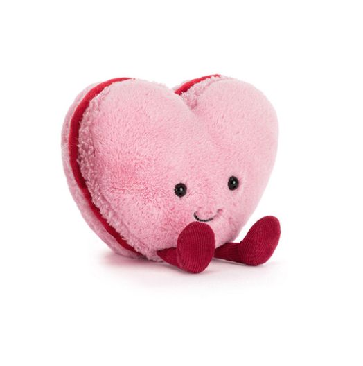 Amuseables Colette Heart Macaron (Pink)