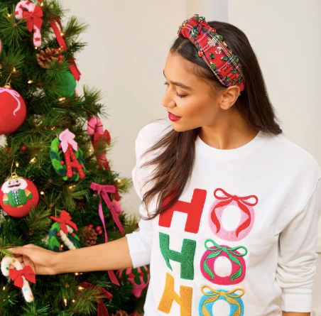 Plaid Merry Headband