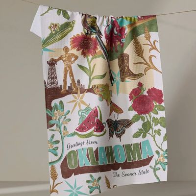 Geometry Kitchen Tea Towel