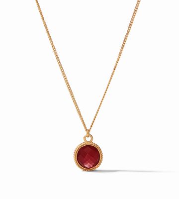 Fleur-de-Lis Solitaire Necklace