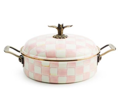 Rosy Check 5 Qt. Casserole