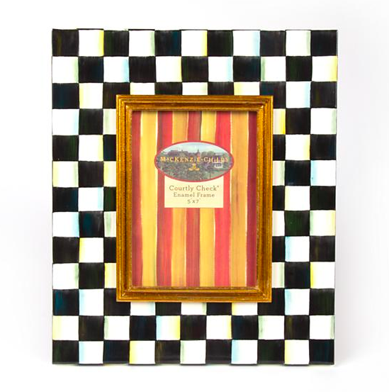 Courtly Check 5x7 Frame