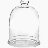 Glass Bell Cloche 6.75" #20-441