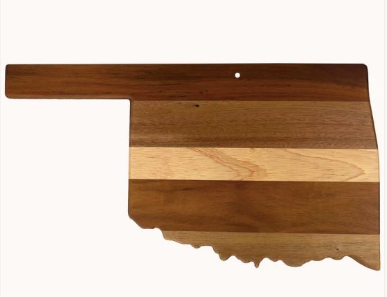 Rock &amp; Branch Shiplap Oklahoma Cutting Board