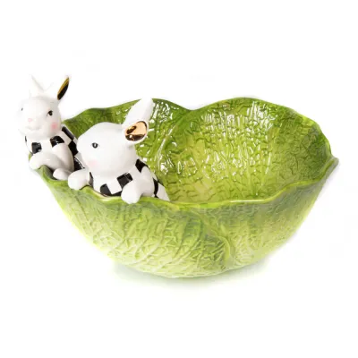 Cabbage Garden Bunny Bowl 