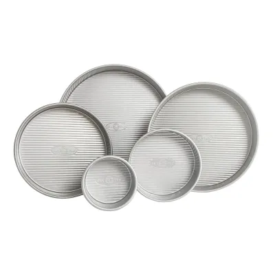 USA 5-tier Round Cake Pan Set #1095LC-ST