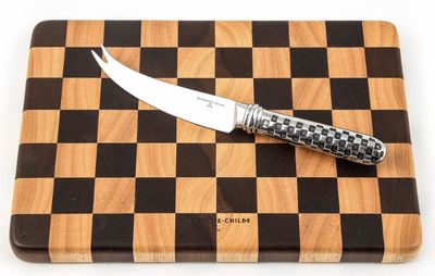 Check Cheese Board Set