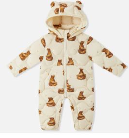 Honey Bear - Down Jumpsuit