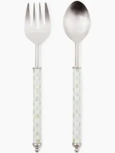Sterling Check Supper Club Salad Serving Set