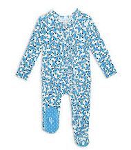 Nayeli-Footie Ruffled Zippered One Piece