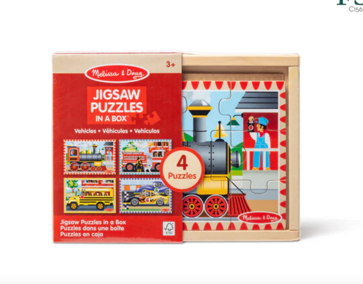 Vehicle Puzzles in a Box