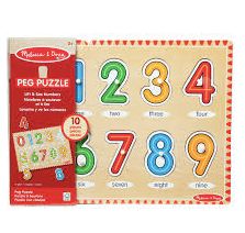 See-Inside Numbers Peg Puzzel
