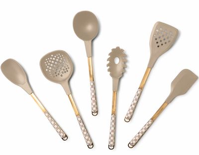 Mocha Check Utensil
