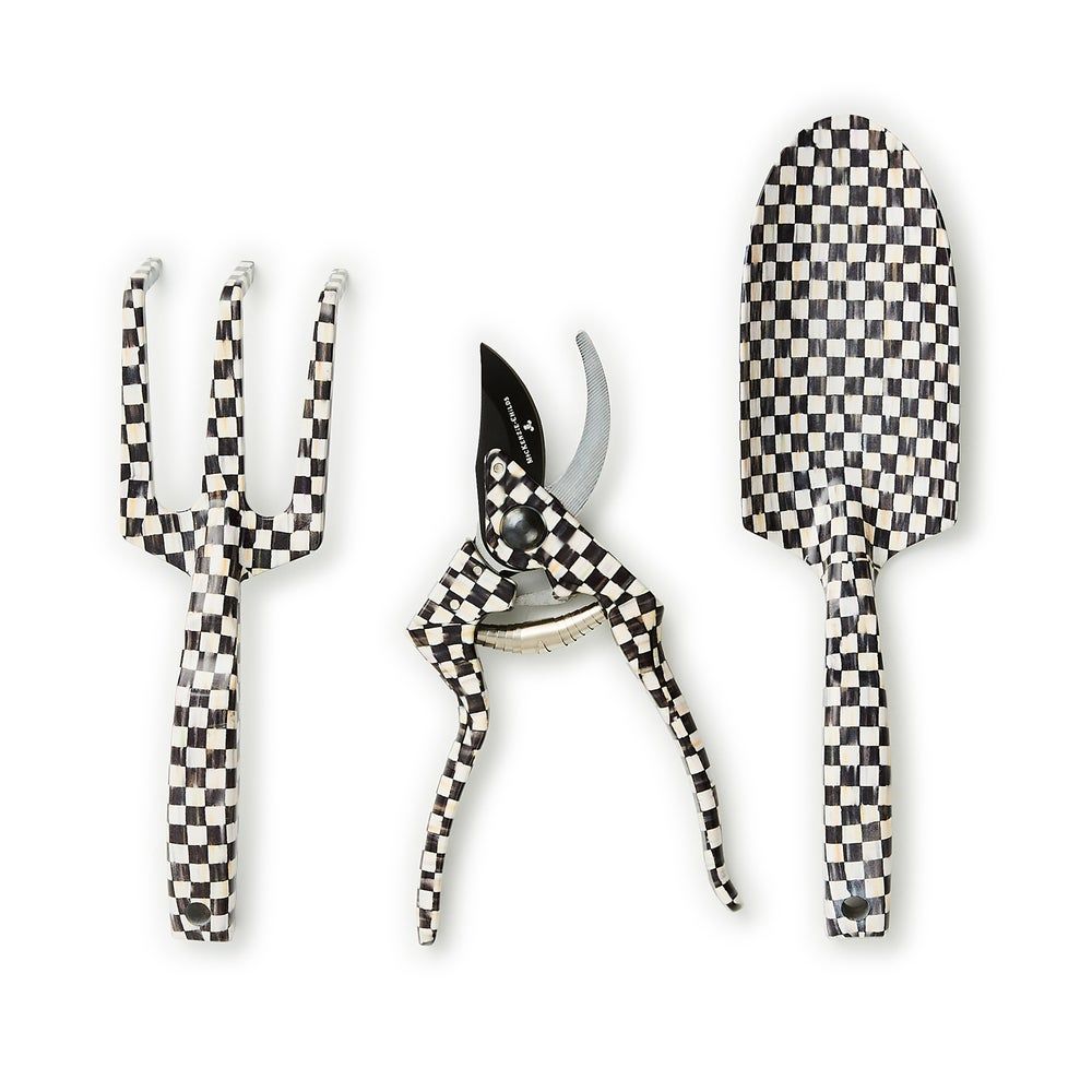 Courtly Check Gardening Tools - Set of 3