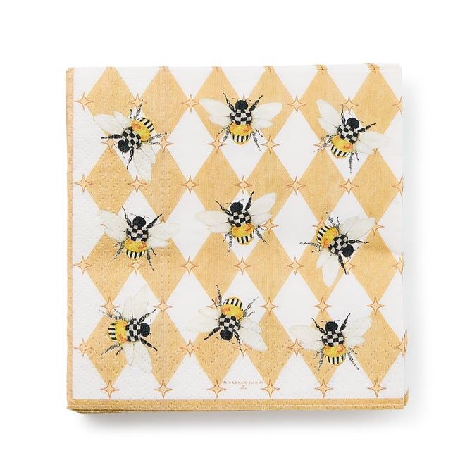 Queen Bee Cocktail Paper Napkins