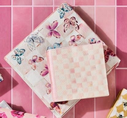 Butterfly Hill Dinner Paper Napkins