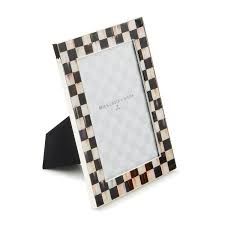 Courtly Check Silver Plated 5x7 Frame