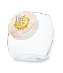 Sweets Jar w/ Rosy English Garden Lid