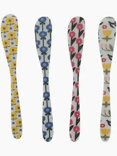 Enameled Stainless Steel Canape Knife