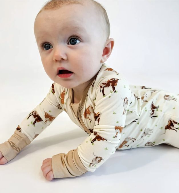Longhorns Zip Pj