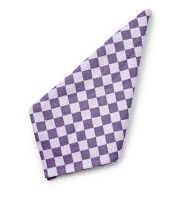 Plum Check Napkin, set of 4
