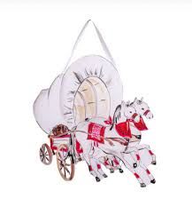 Beck's Covered Wagon PVC Door Hanger #F25185