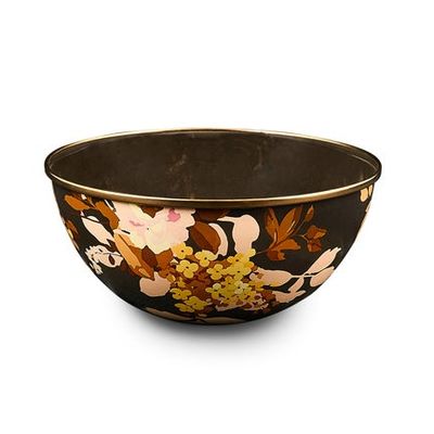 Wild Rose Brown Everyday Bowl