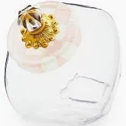 Sweets Jar w/ Rosy Check Enamel Lid