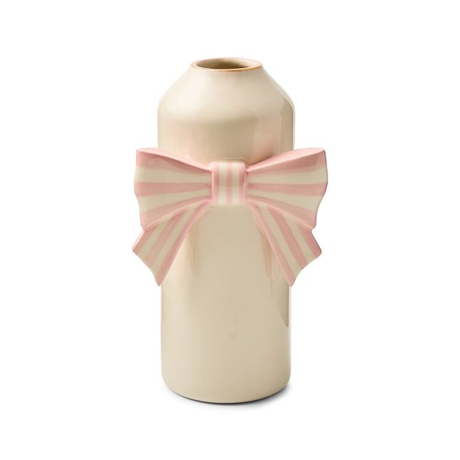Rosy Bow Vase