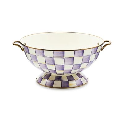 Violet Check Everything Bowl