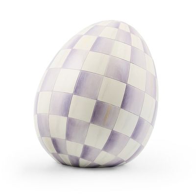Violet Check Small Egg