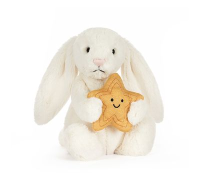 Cream Bunny with Star