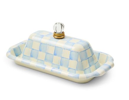 Sky Check Butter Box