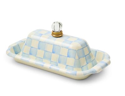 Sky Check Butter Box