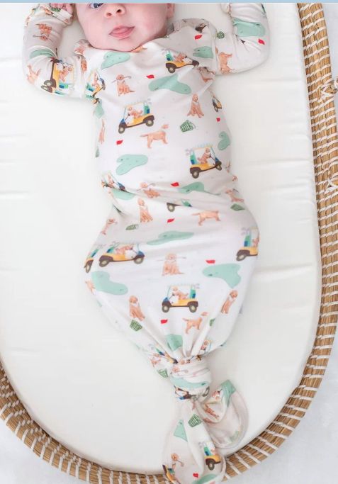 Barks &amp; Birdies Knotted Gown