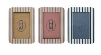 4x6 Striped Photo Frame