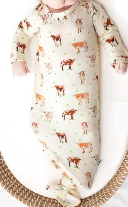 Longhorns - Knotted Gown