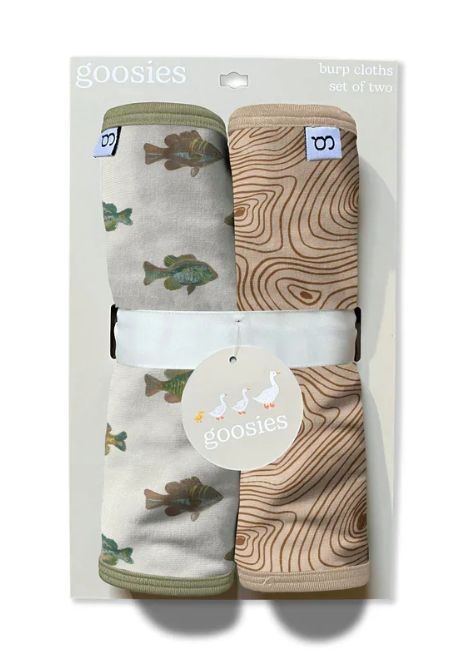 Lake Fish - Burp Cloth Set