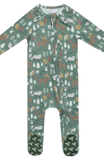 Atwood - Zip Up Footie Pajama