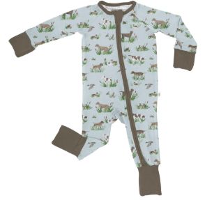 Delta Dog - LS Zip Pj's