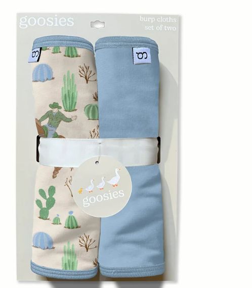 saddle up, cowboy - Burp cloth set