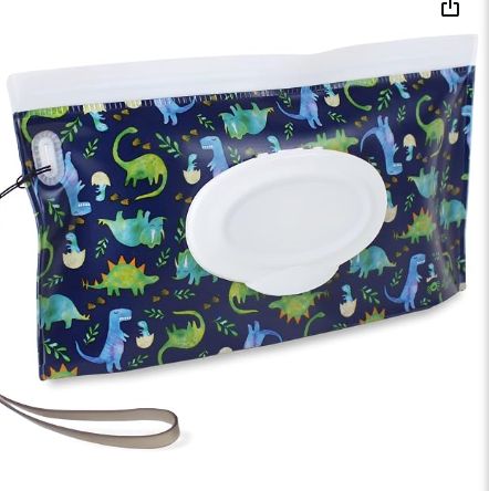 Itzy Ritzy Reusable Wipe Pouch – Take &amp; Travel Pouch