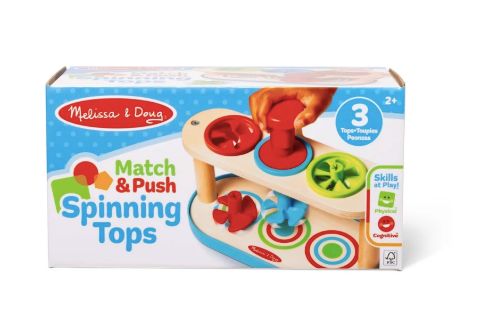 Match &amp; Push spinning Toys