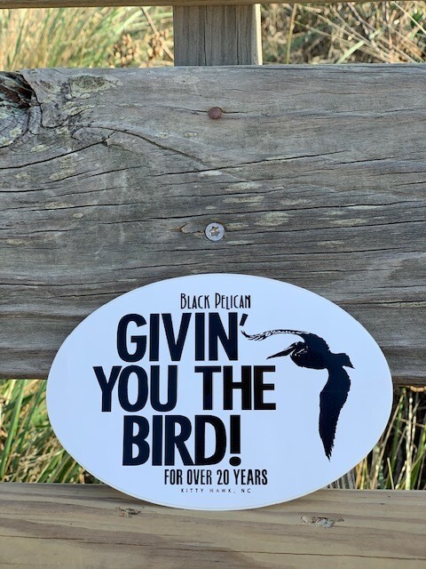 Givin' You The Bird Sticker