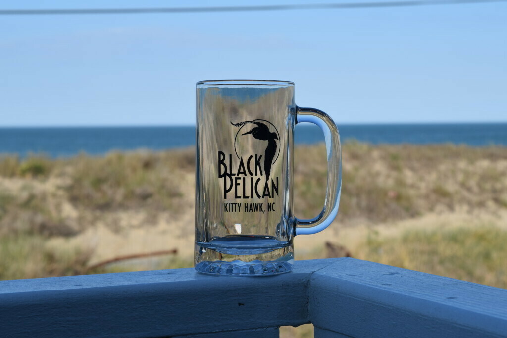 Black Pelican Beer Mug- 16oz