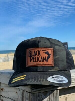 Black Camo Patch Hat